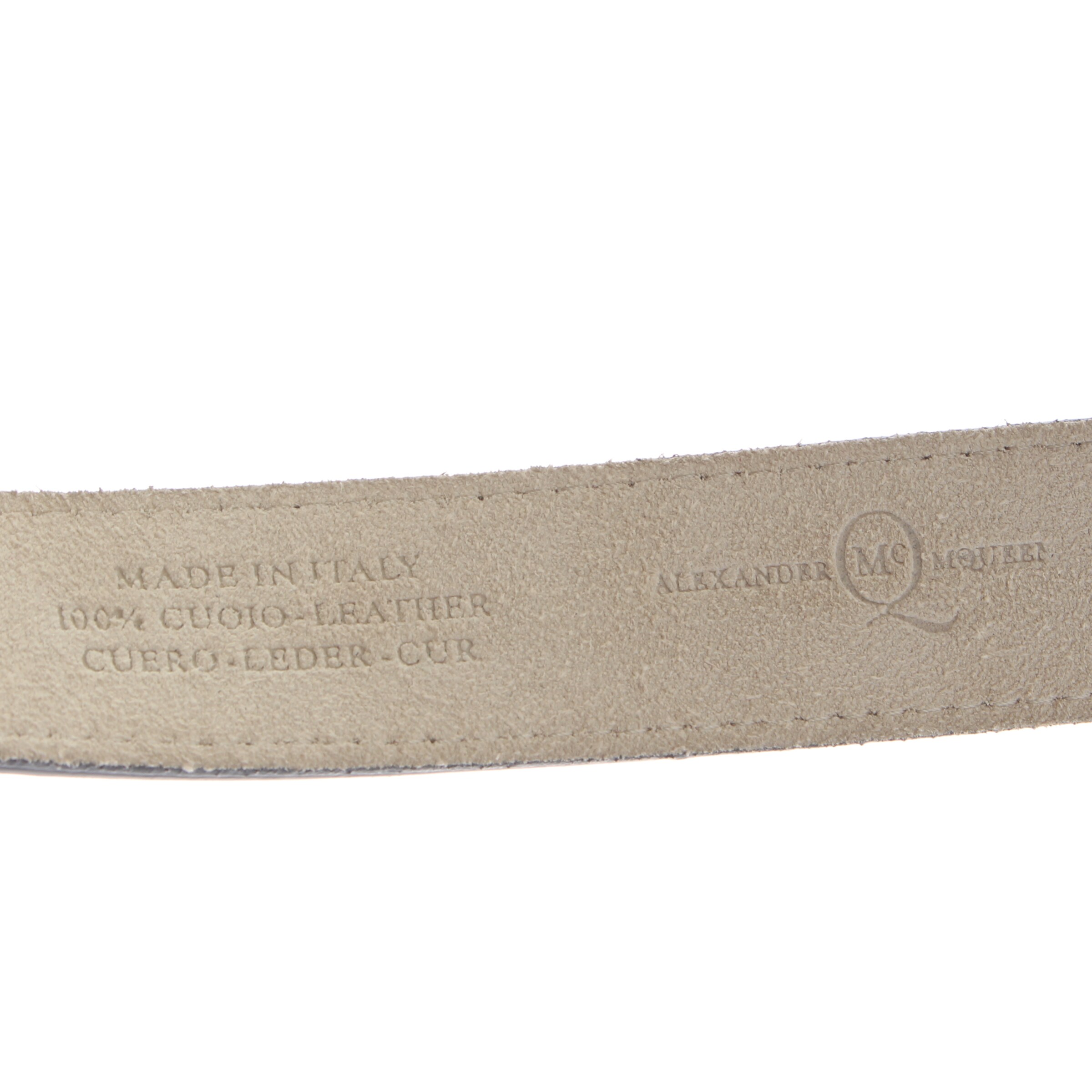 Alexander McQueen Gürtel XS in Schwarz