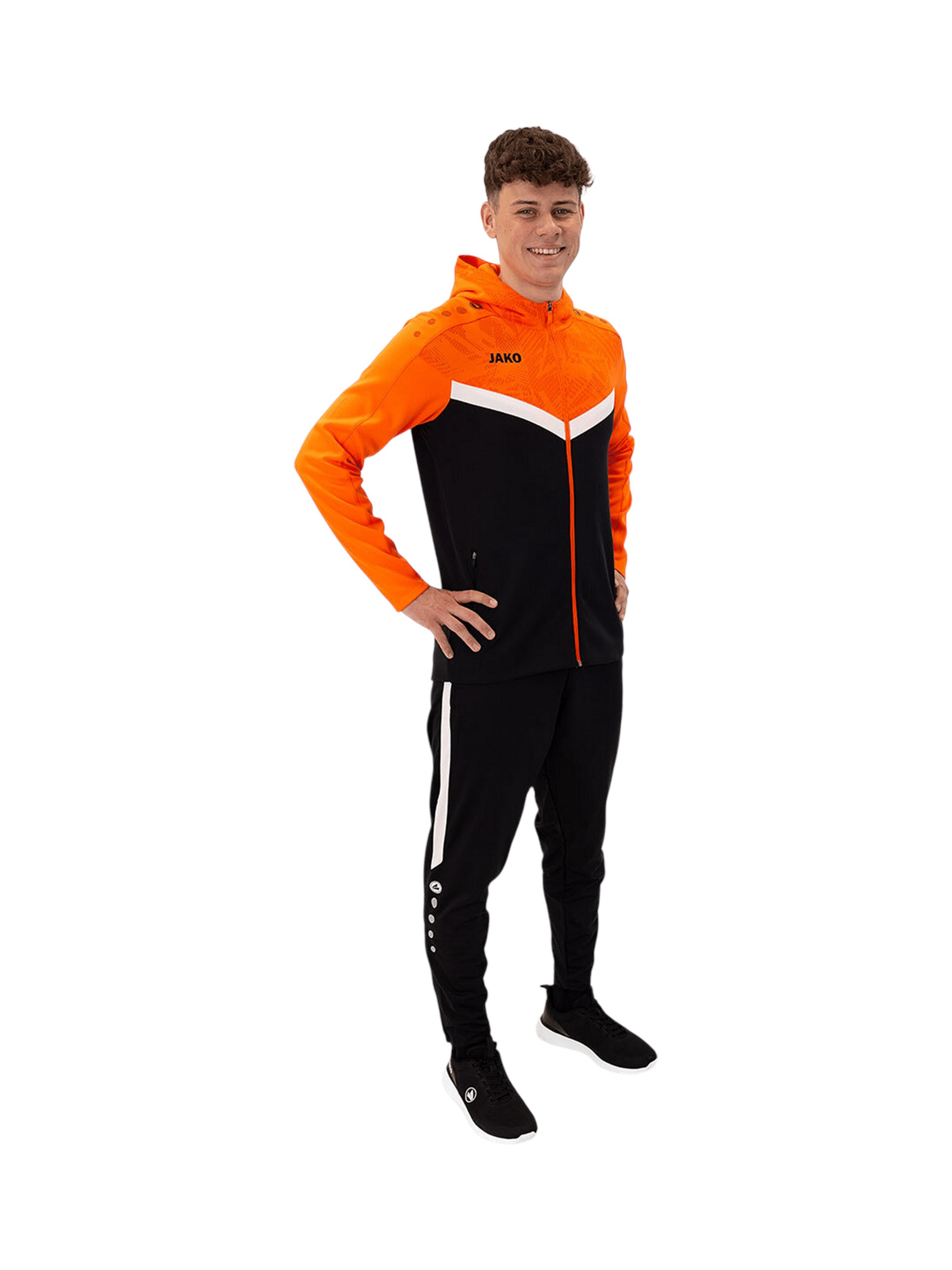 JAKO Athletic Jacket in Orange