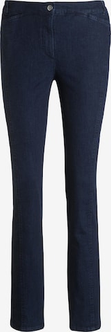 Coupe slim Jean 'Anna' Goldner en bleu : devant