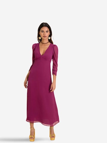 THE-ARE Kleid in Pink: Vorderseite