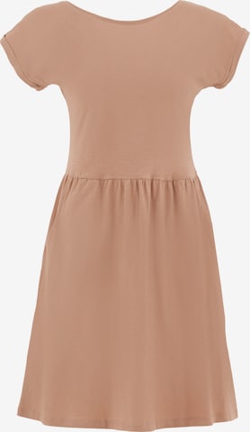 Organication Kleid in Braun: Vorderseite