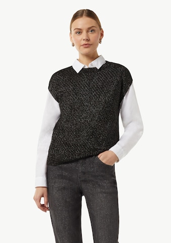 comma casual identity Pullover in Schwarz: Vorderseite