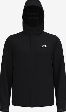 UNDER ARMOUR Athletic Jacket in Black: front