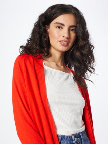 ESPRIT Knit Cardigan in Red