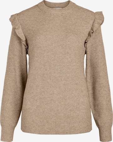 OBJECT Pullover 'Malena' i brun: forside