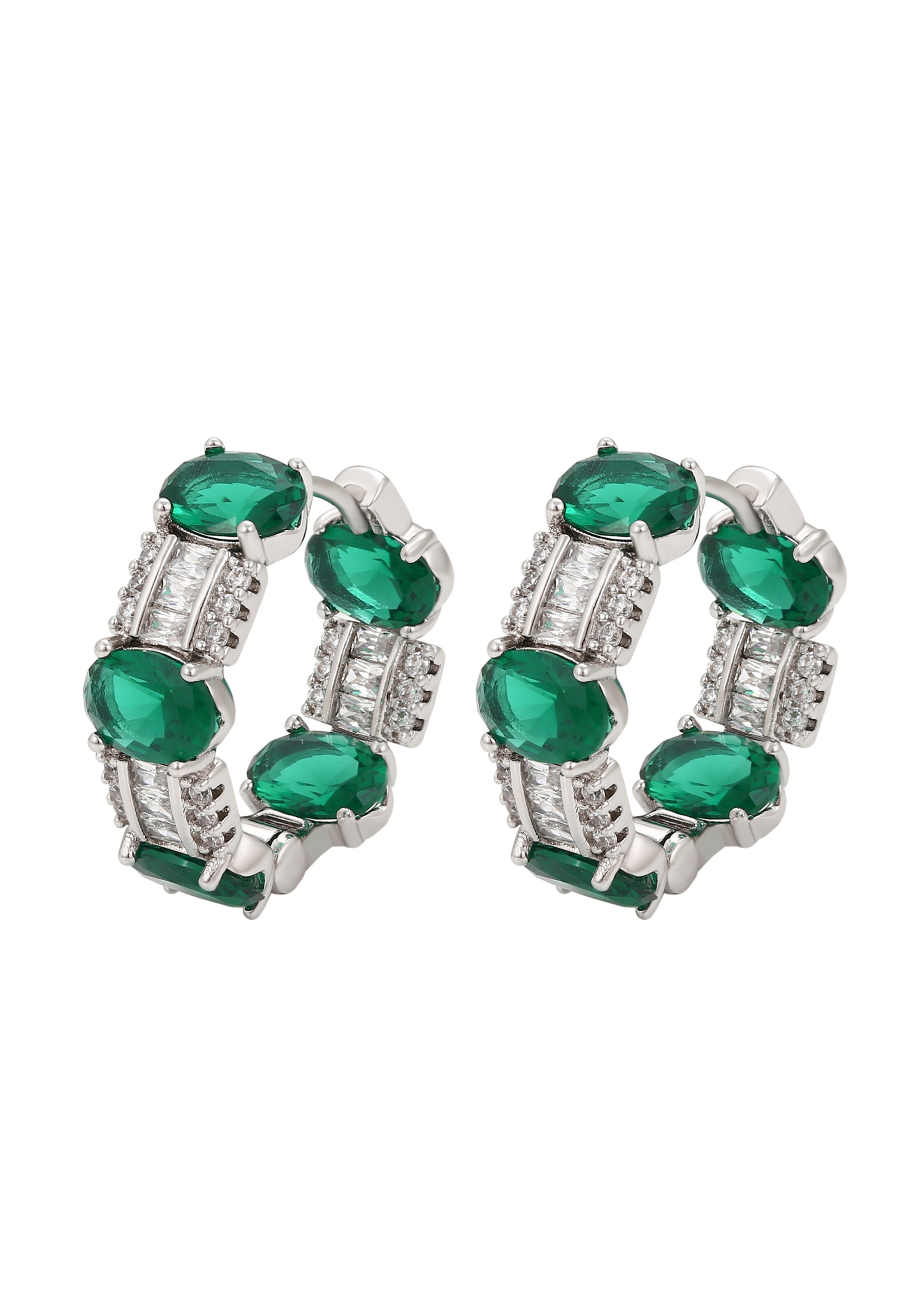 faina - Pendientes en plata: frente