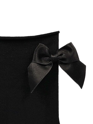 KUNERT Socks 'Ribbon Love' in Black
