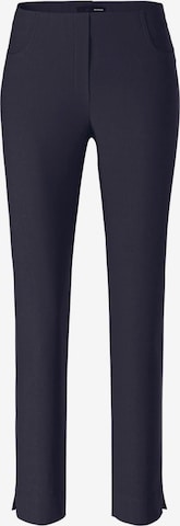 STEHMANN Slimfit Broek 'Loli' in Blauw: voorkant