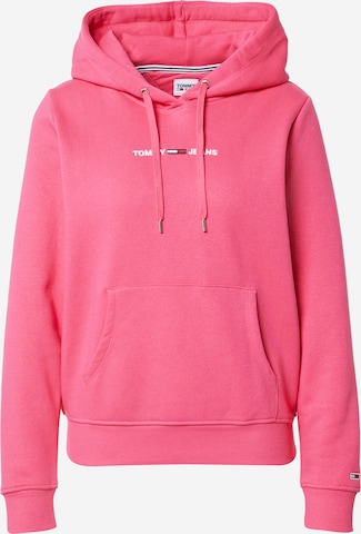 Tommy Jeans Sweatshirt i rosa: framsida