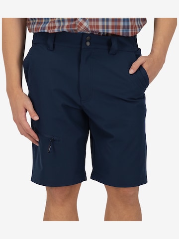 Pantaloni per outdoor 'Trekkingshorts Kentville MEN Bermuda Outdoorhose Funktionshose Shorts' di deproc in blu: frontale