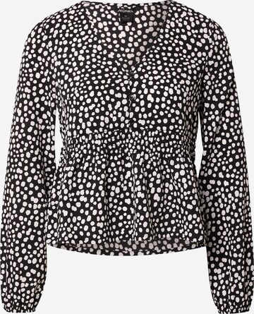 Camicia da donna di Monki in nero: frontale