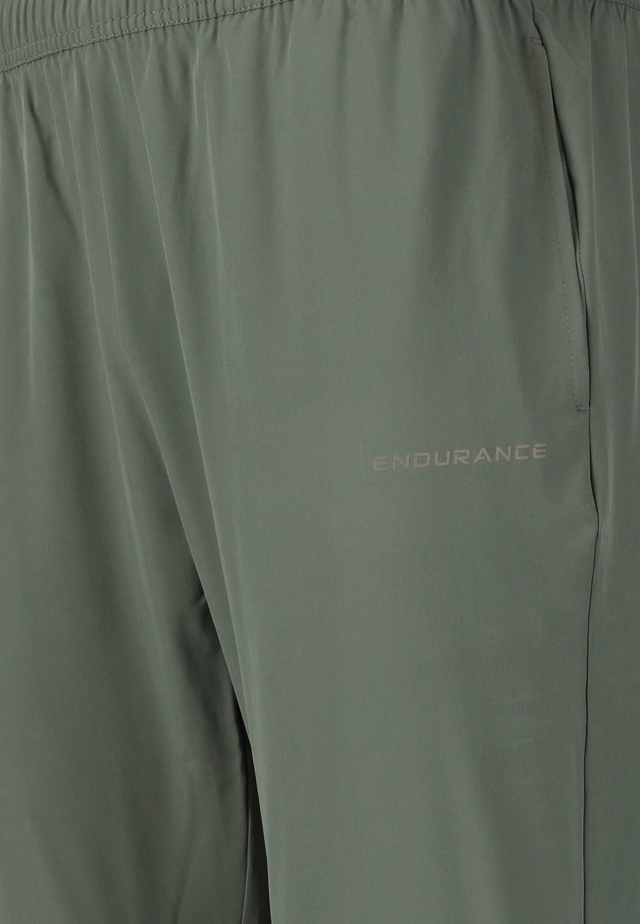 ENDURANCE Tapered Workout Pants 'Jeen' in Green