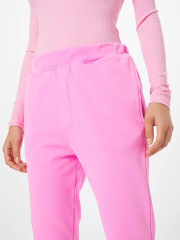 Liv Bergen Tapered Hose 'Nelle' in Pink