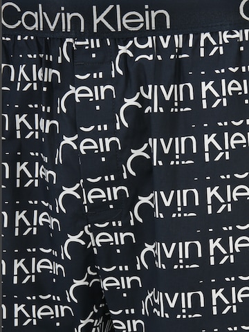 Calvin Klein UnderwearPidžama hlače - plava boja