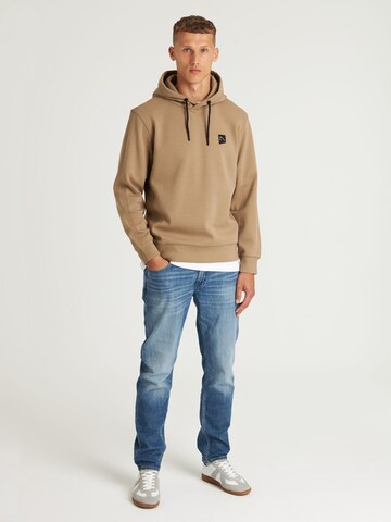 Sweat-shirt 'Harper' CHASIN' en beige