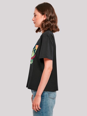 F4NT4STIC Shirt 'California Palmen Retro' in Black