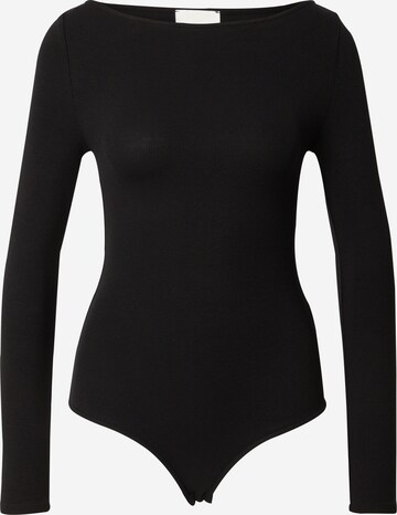 LeGer by Lena Gercke Shirt body 'Adena' in Zwart: voorkant
