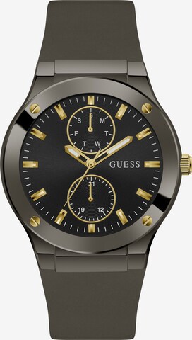 Orologio analogico 'JET' di GUESS in grigio: frontale