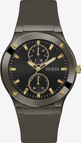 Orologio analogico 'JET' di GUESS in grigio: frontale