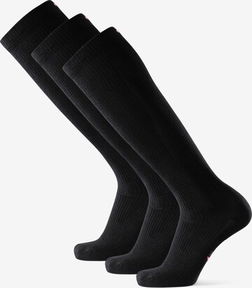 DANISH ENDURANCE Sportsocken 'Organic Compression' in Schwarz