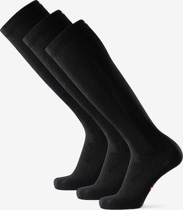Chaussettes de sport 'Organic Compression' DANISH ENDURANCE en noir