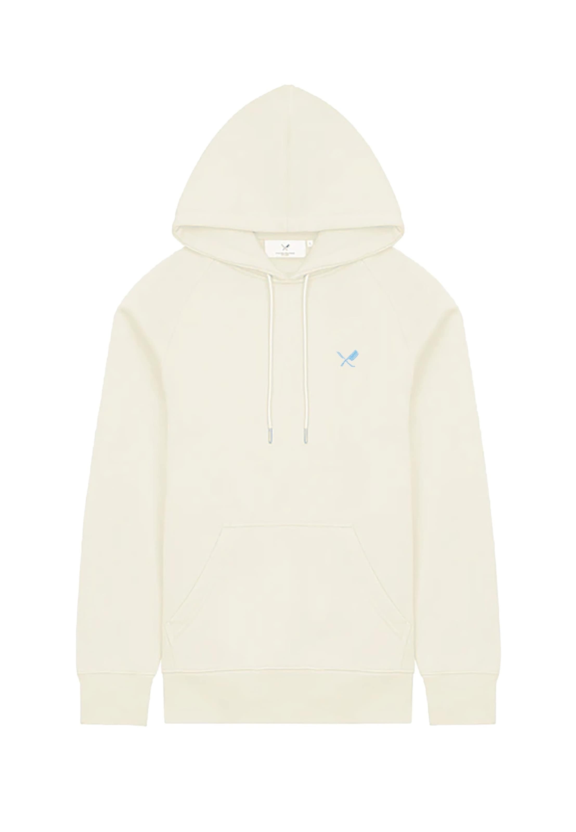 Distorted People Sweatshirt 'Chalk' in Beige: voorkant