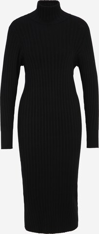 Rochie tricotat 'WIELD' de la Vero Moda Tall pe negru: față