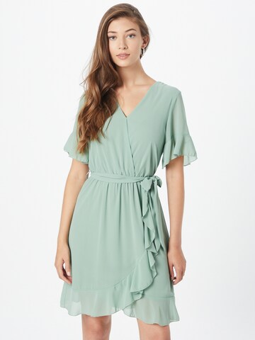 SISTERS POINT Kleid 'NEW GRETO' in Grün: Vorderseite