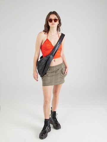 ABOUT YOU Top 'Floria' in Orange