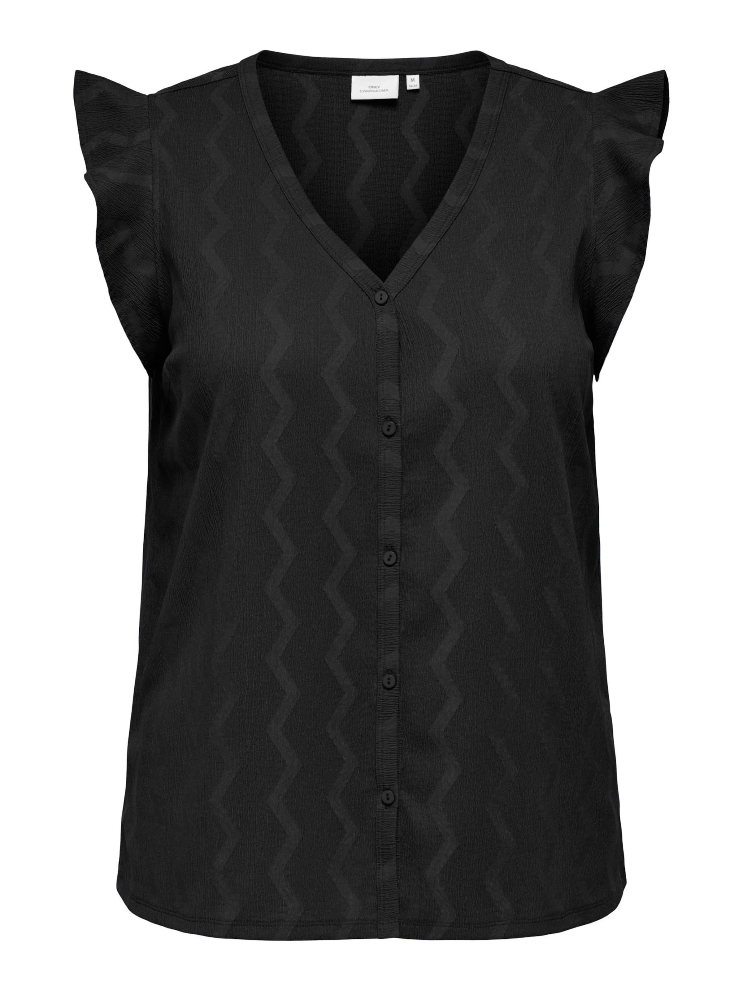 ONLY Carmakoma Chemisier 'CARDia' en noir, Vue avec produit