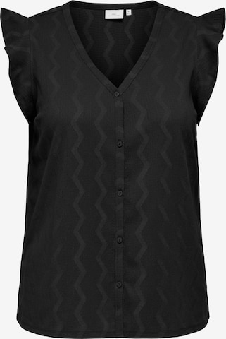 ONLY Carmakoma Bluse 'CARDia' in Schwarz: Vorderseite