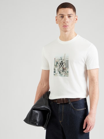 ARMANI EXCHANGE Póló - fehér: elől
