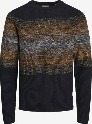 JACK & JONES Sweater 'Pannel' in Blue: front