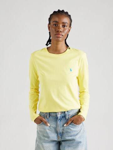 T-shirt Polo Ralph Lauren en jaune : devant