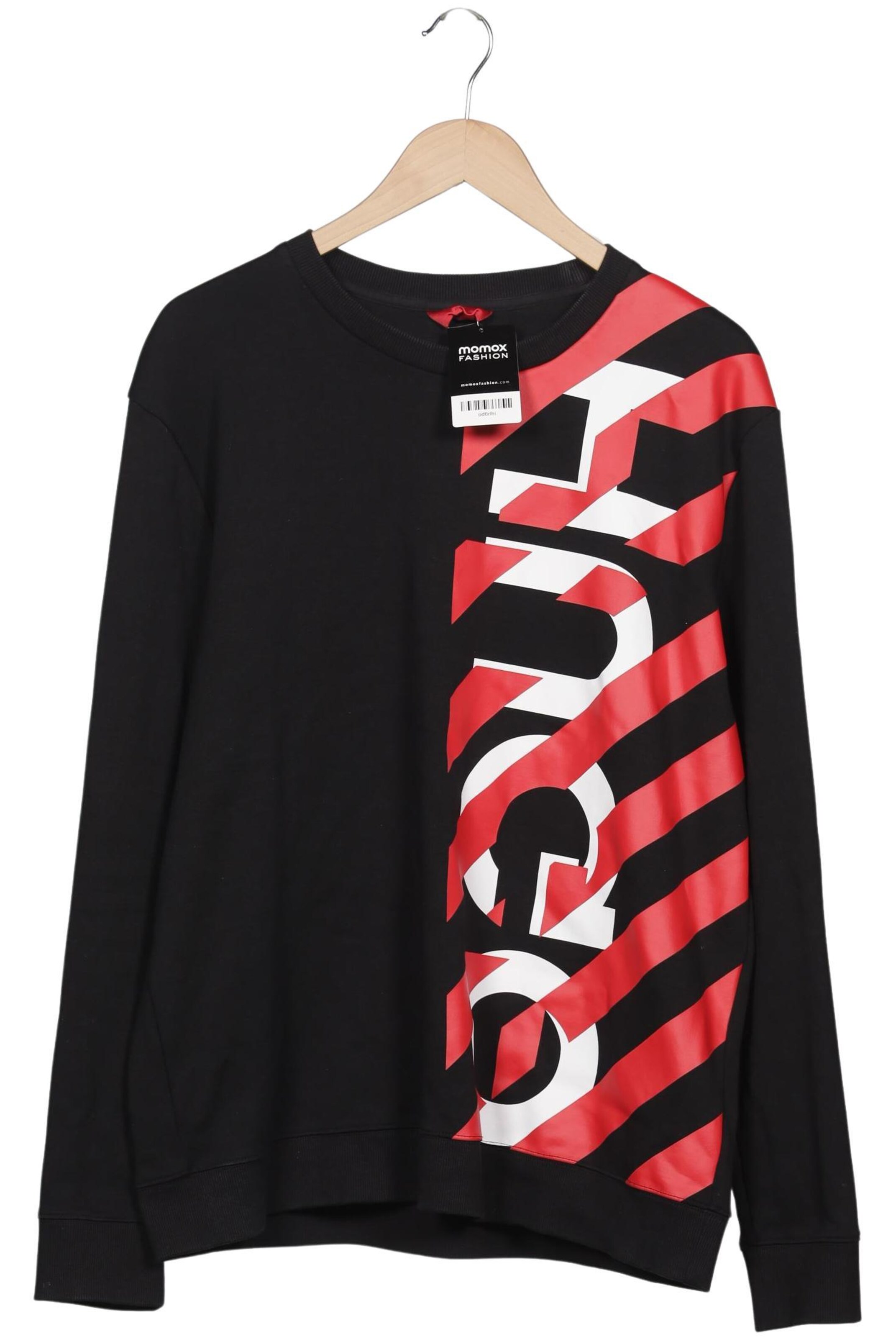 HUGO Sweater & Cardigan in XXL in Black: front