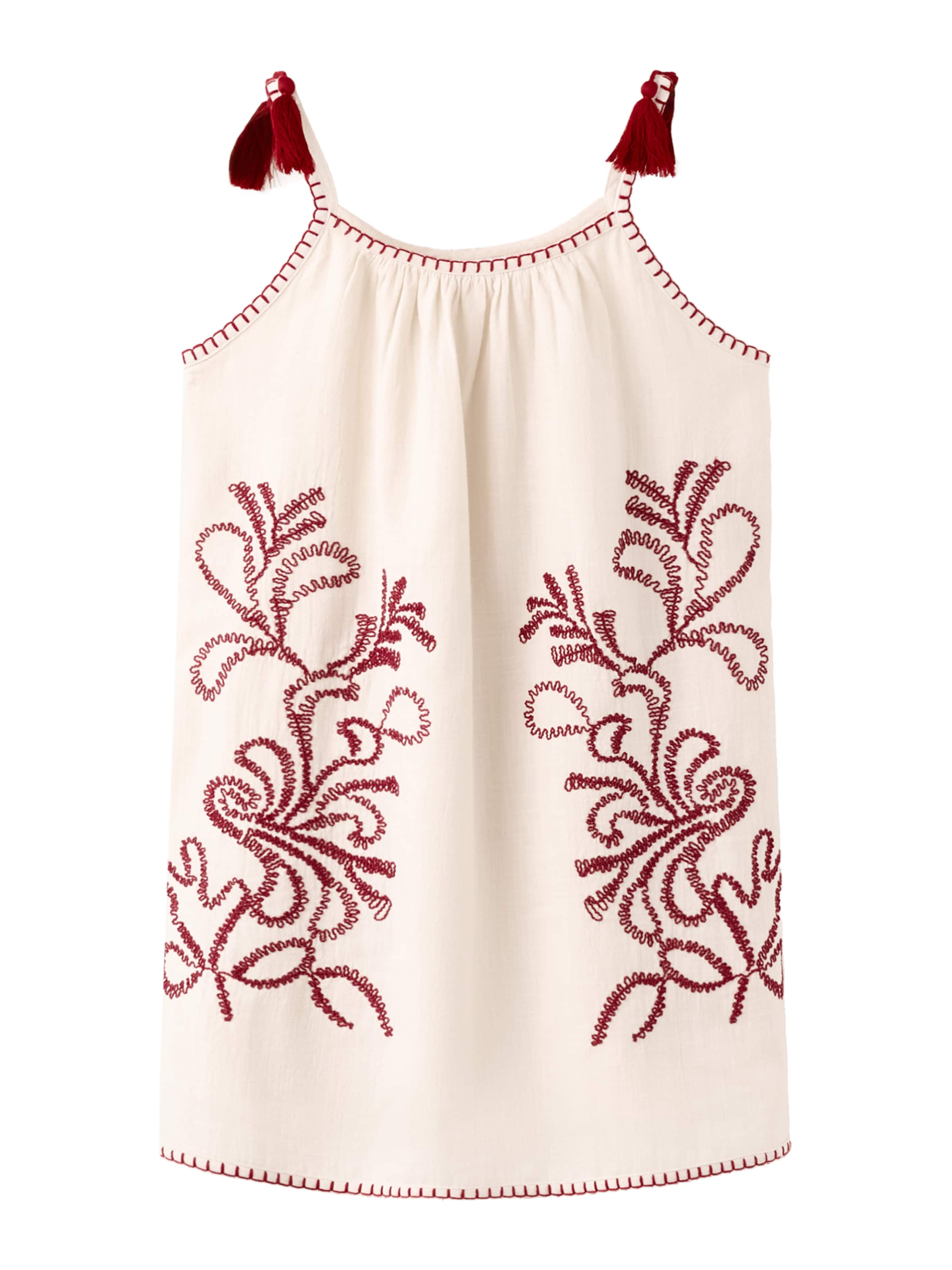 MANGO KIDS Klänning 'GENIO' i beige: framsida