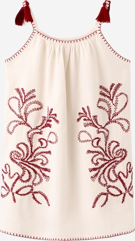 MANGO KIDS Mekko 'GENIO' värissä beige: etupuoli