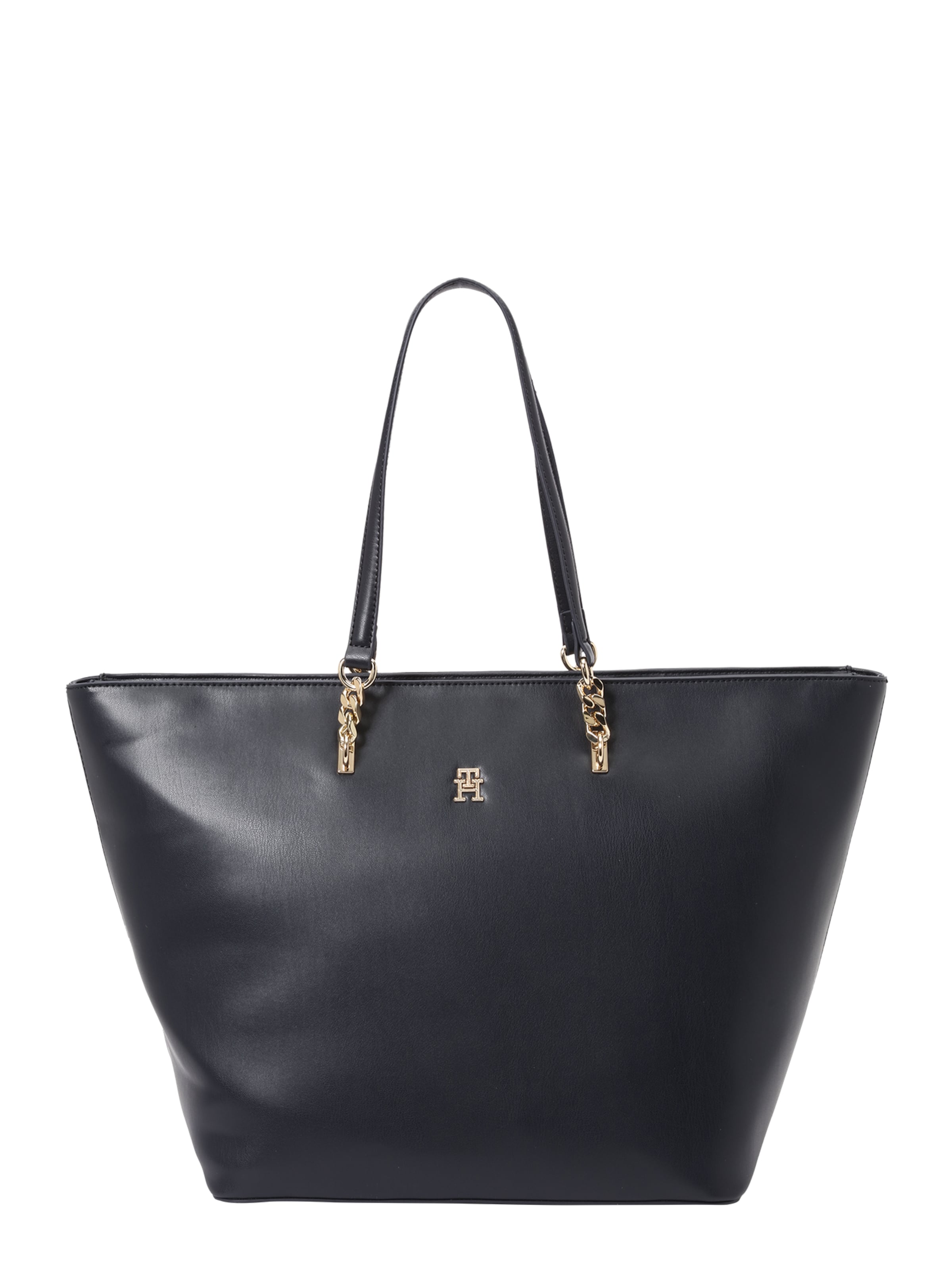 zils TOMMY HILFIGER "Shopper" tipa soma: no priekšpuses