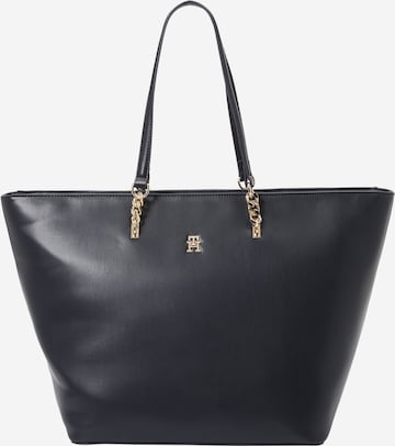 TOMMY HILFIGER Shopper in Blauw: voorkant