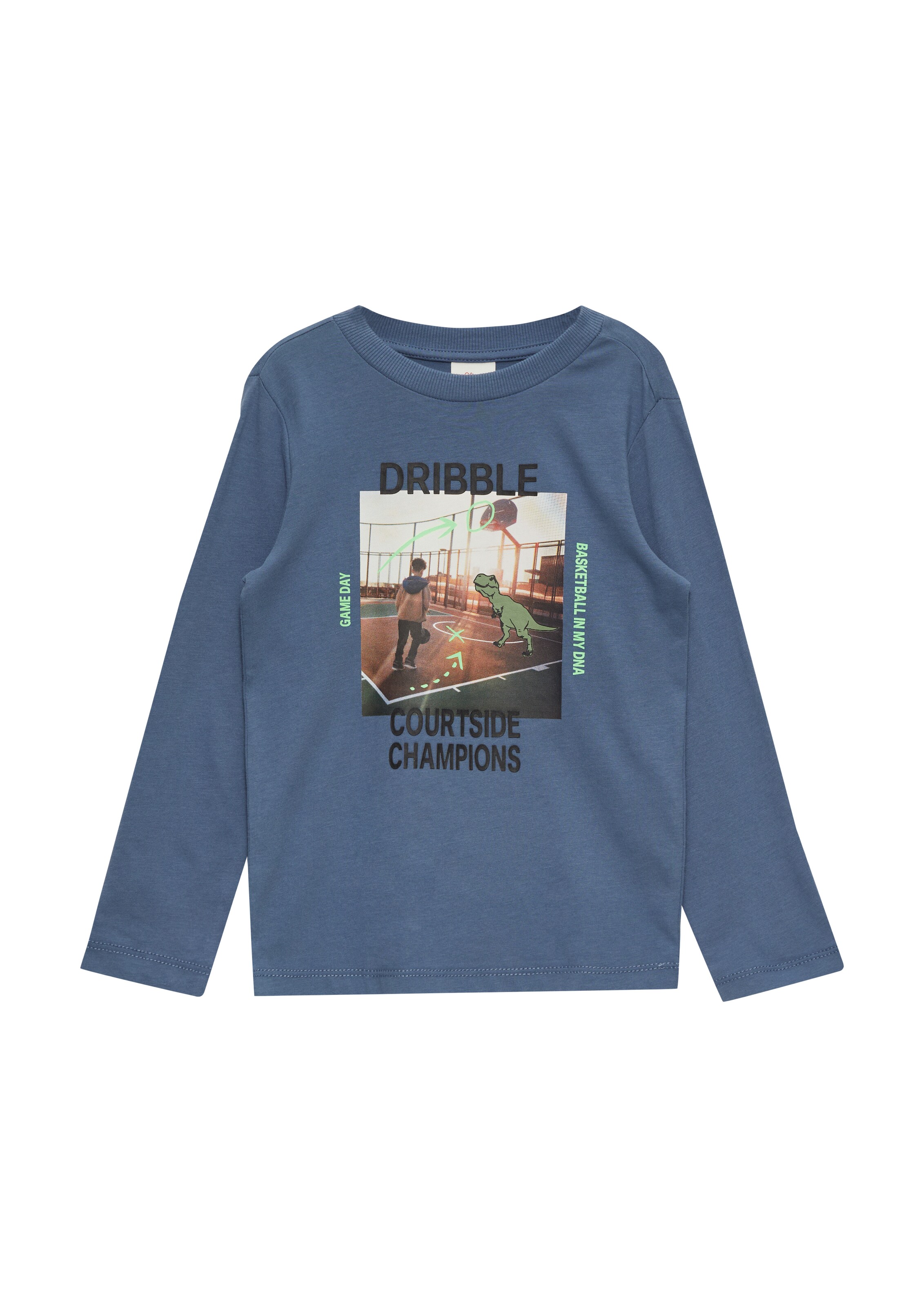 s.Oliver Shirt in Blau: Vorderseite