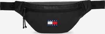 Tommy Jeans - Riñonera en negro: frente