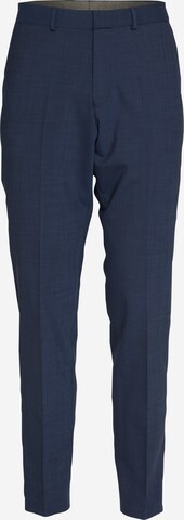 s.Oliver BLACK LABEL Slimfit Kalhoty s puky – modrá: přední strana