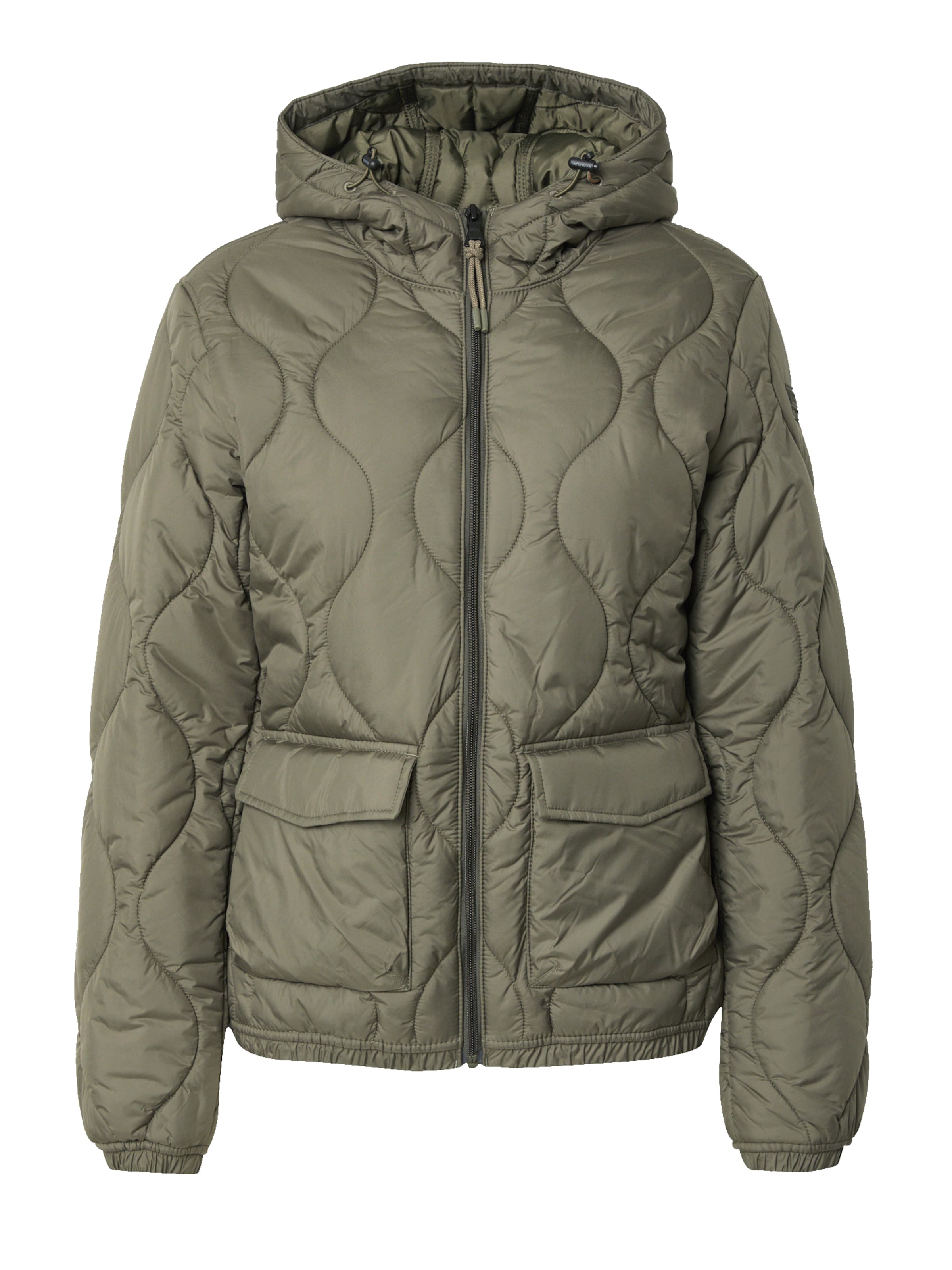 NAPAPIJRI Winter Jacket in Green: front