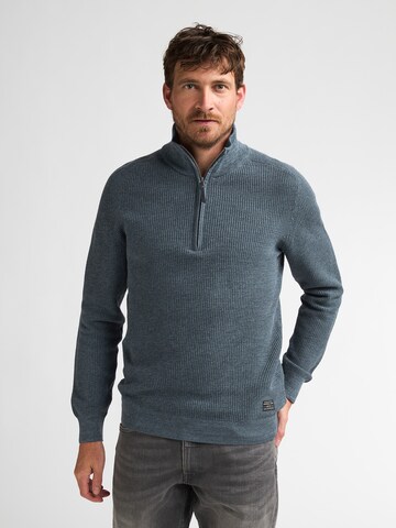 Petrol Industries Sweater in Blue: front