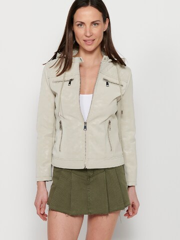 Veste mi-saison KOROSHI en beige