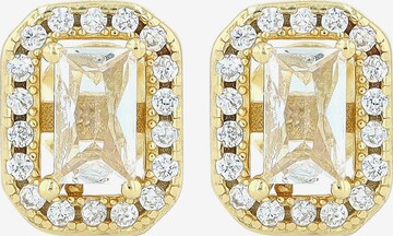 Akzent Earrings '"Zoee" aus 925 Sterlingsilber, rhodiniert, langlebig' in Gold: front