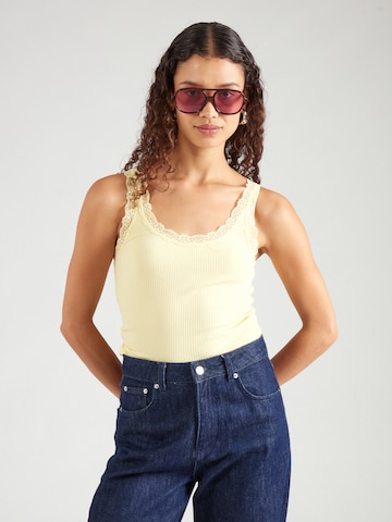 ONLY - Top 'ONLSara' en amarillo: frente