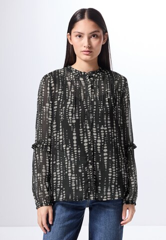 Street One Studio Tunic in Black: front