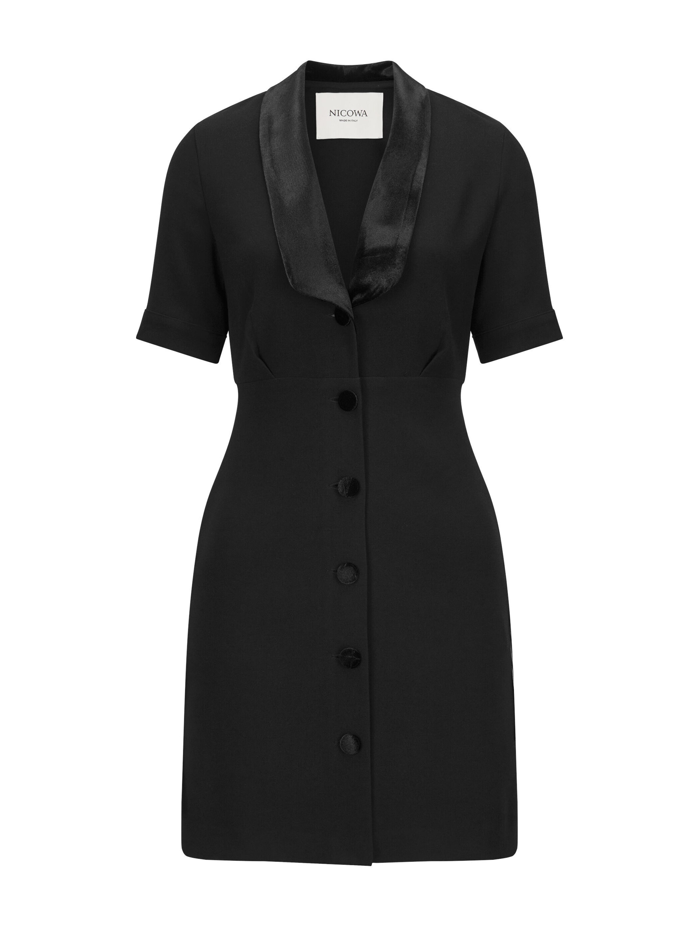 Nicowa Dress 'Awinala' in Black: front