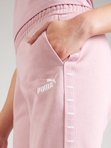 Regular Pantalon de sport 'ESS' PUMA en rose